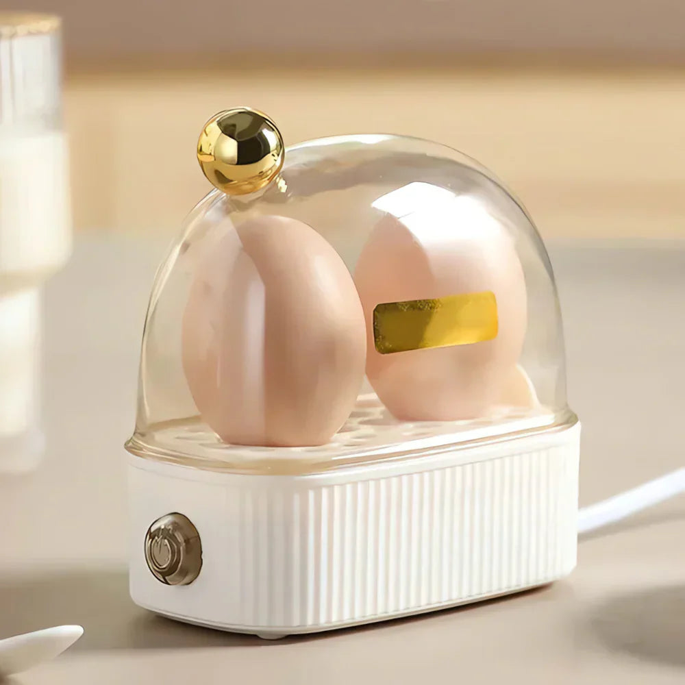 Electric Egg Cooker Compact Automatic Breakfast Appliance