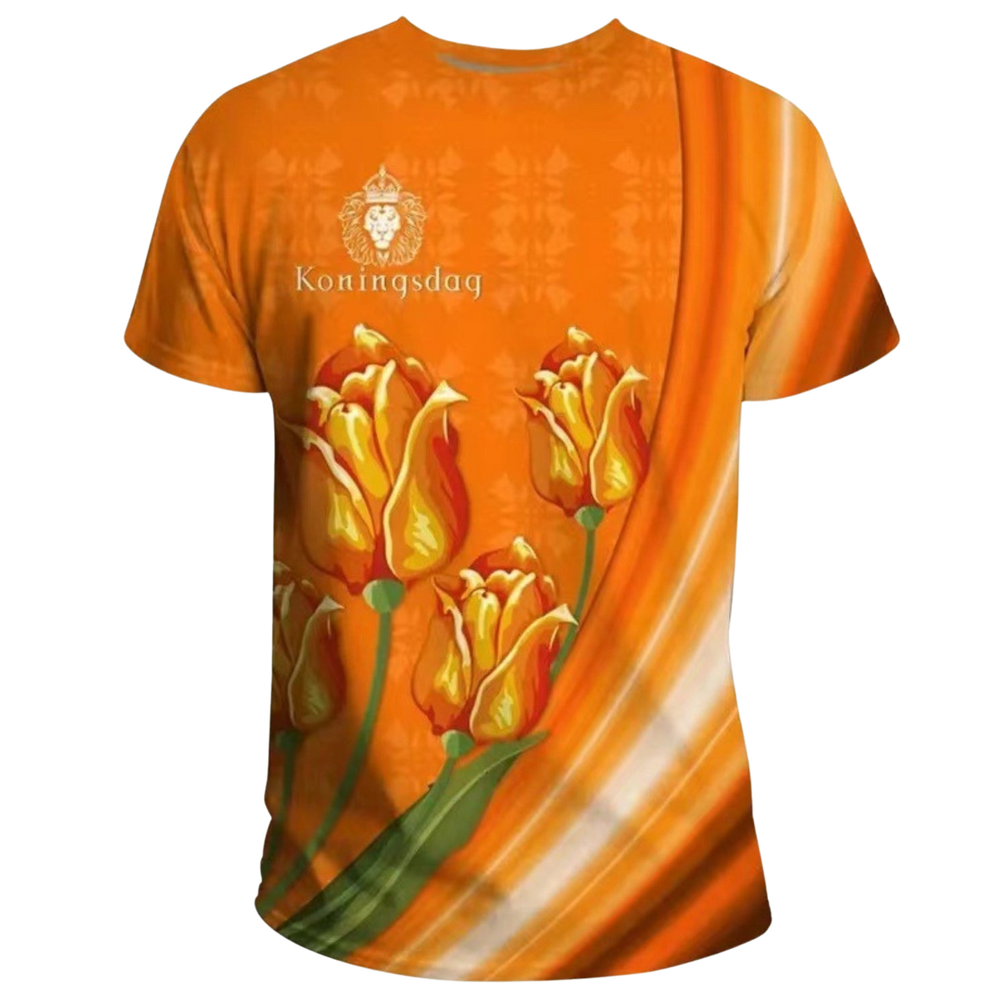 Netherlands Men's 3D T-Shirt 2024 Edition