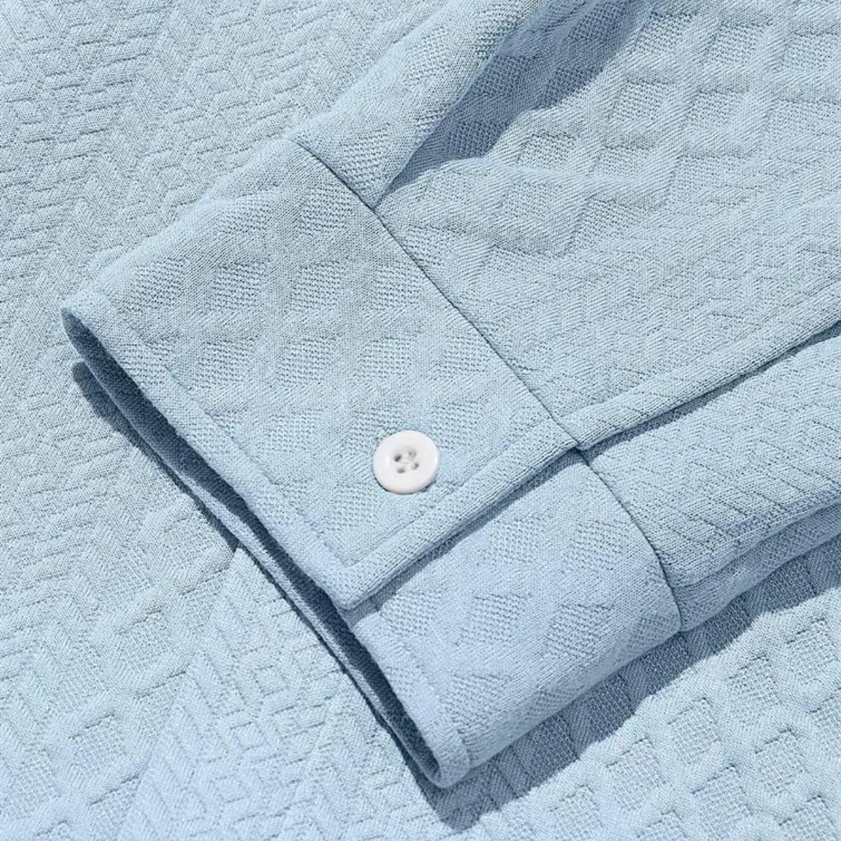 Men's Knit Business Casual Shirt