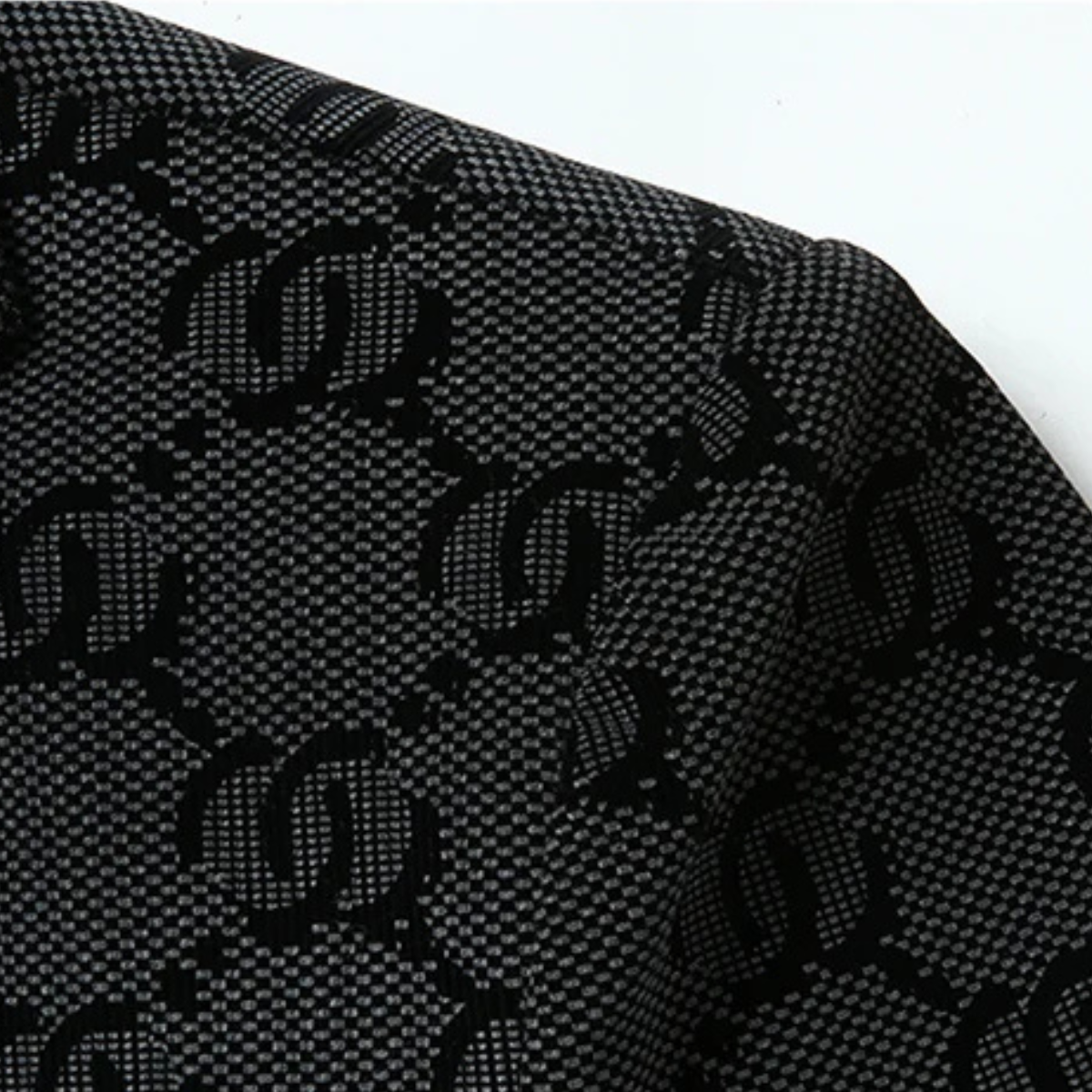 Men's Houndstooth Business Jacket Oversized