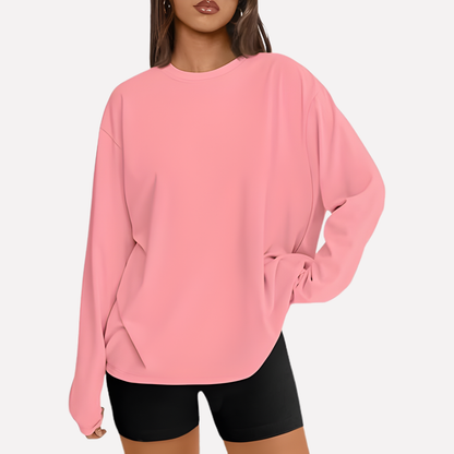 Women's Long Sleeve Oversized Shirt
