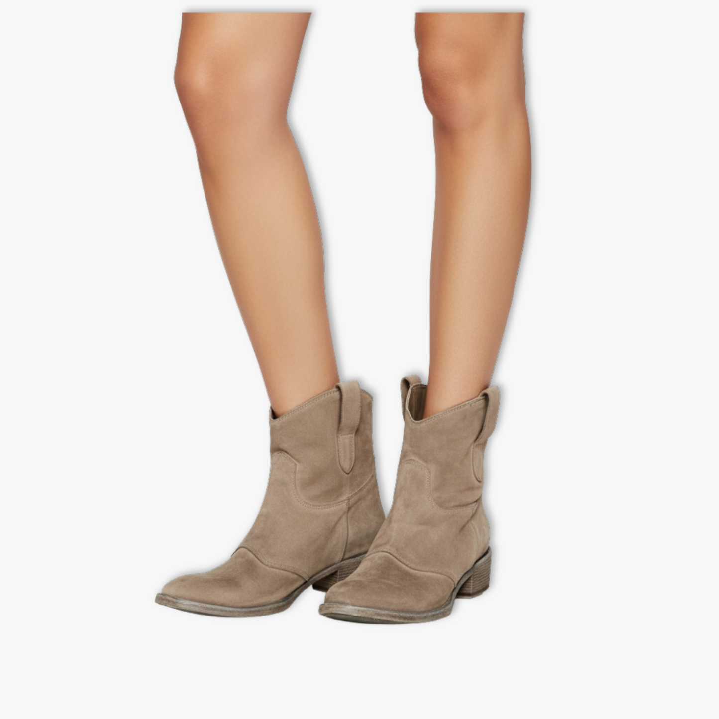 Premium Suede Ankle Boots for Women Non Slip On