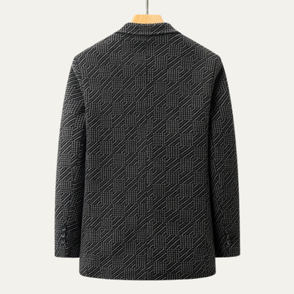 Men's Fleece Lined Winter Blazer