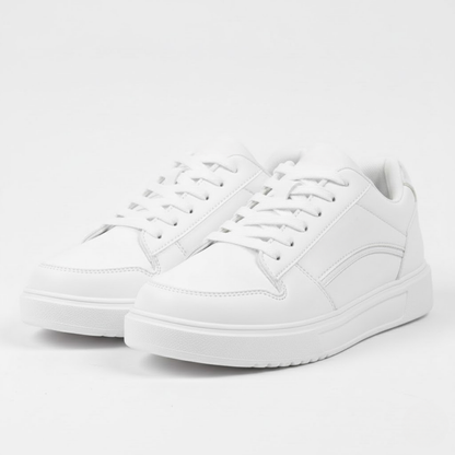 High Quality Leather Platform Sneakers for Women