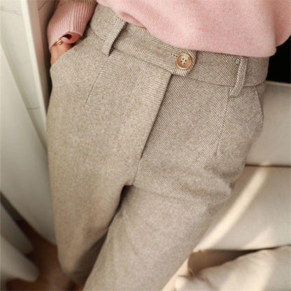 Relaxed Fit Men's Spring Wide Leg Dress Pants