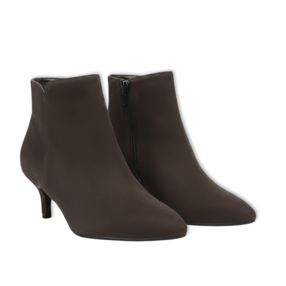 Stylish Low Heel Ankle Boots for Women Pointed Toe