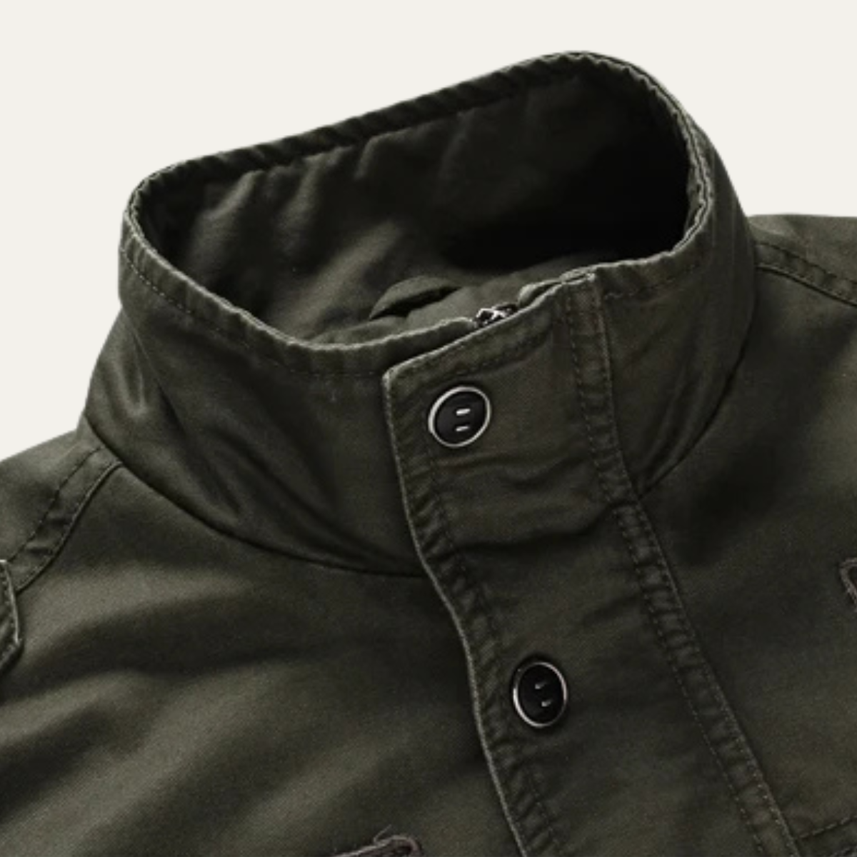 Men's Casual Military Cargo Jacket