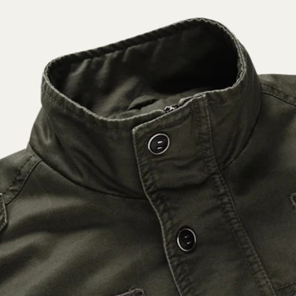 Men's Casual Military Cargo Jacket