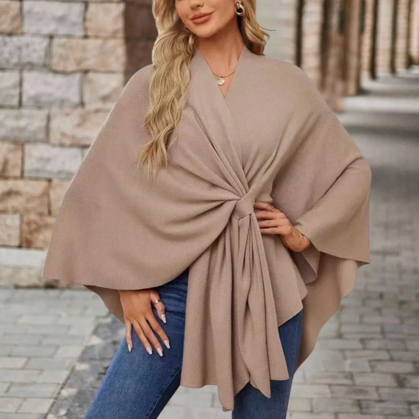 Chic Wrap Around Poncho