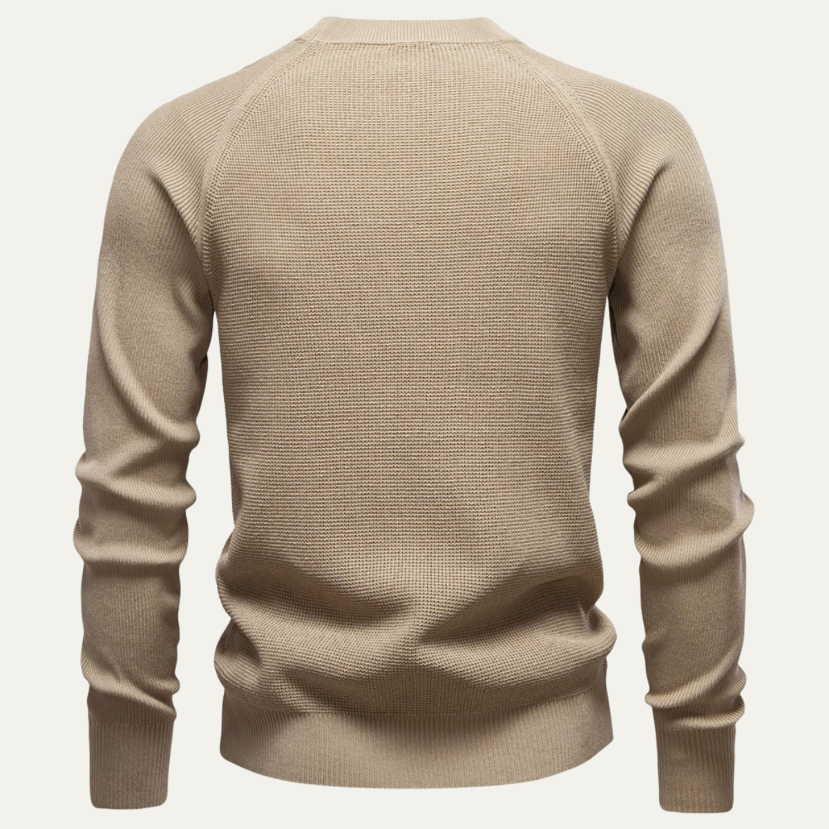Men's Slim Fit Soft Knit Sweater Red