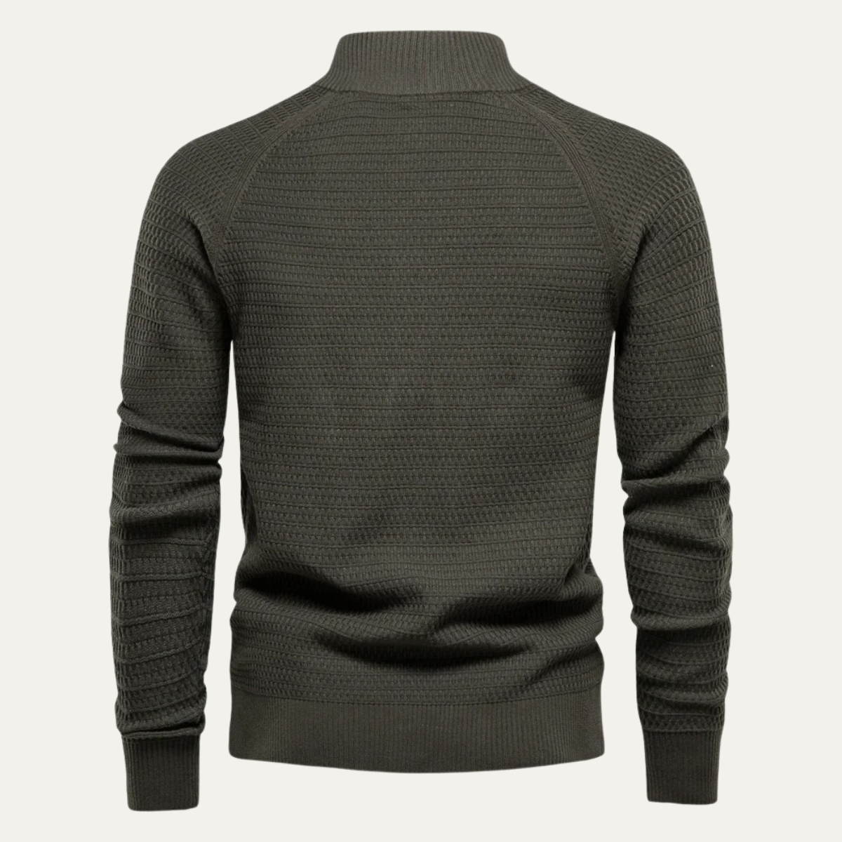 Men's Knitted Cotton Cardigan Button Up Casual