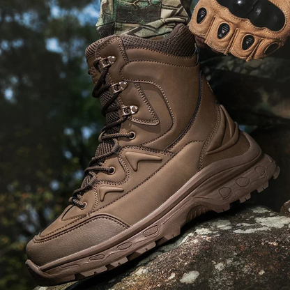 Men's Waterproof Tactical Snow Boots Durable