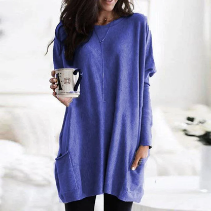 Women's Oversized Tunic with Pockets
