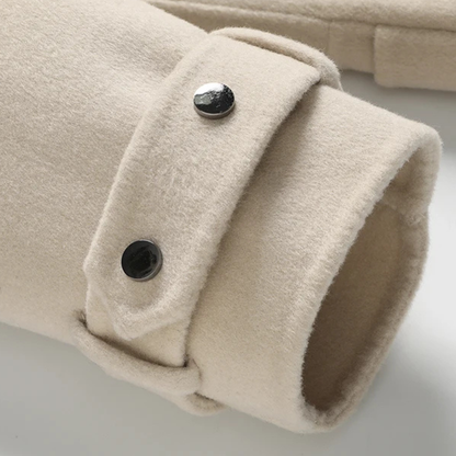Men's Wool Blend Double Breasted Peacoat