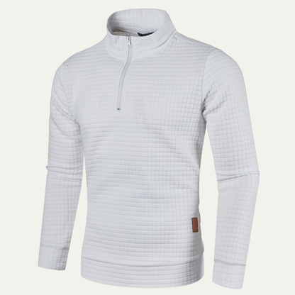 Men's Lightweight Quarter Zip Sweater