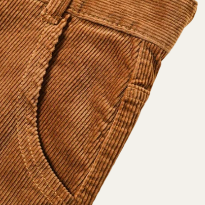 Men's Slim Fit Corduroy Casual Pants