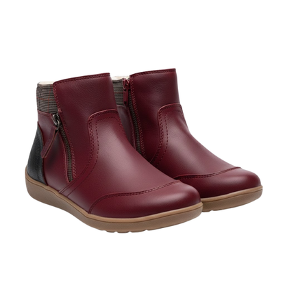 Women's Low Heel Round Toe Elastic Boots