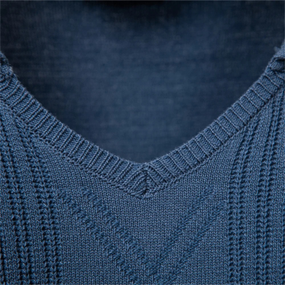 Men's Knit Polo Sweater Casual