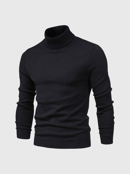 Men's Turtleneck Sweater Washable