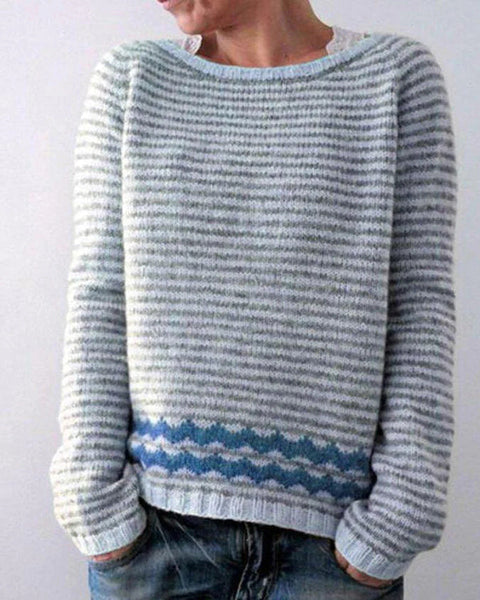 Women's Retro Pattern Sweater Autumn