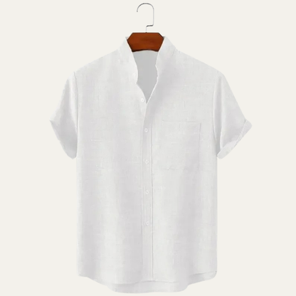 Men's Oversized Cotton Linen Shirt