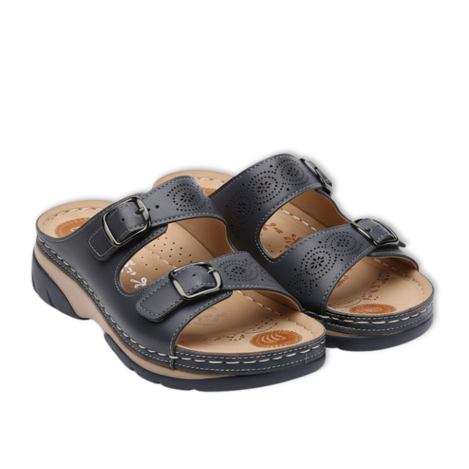 Comfortable Heel Summer Beach Sandals - VibreMode