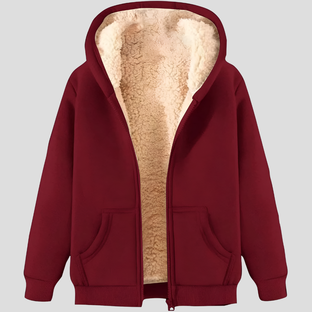 Men's Fleece Lined Winter Hoodie Jacket