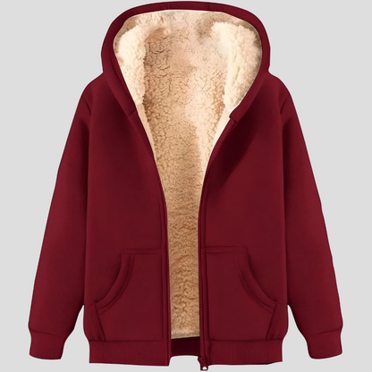 Men's Fleece Lined Winter Hoodie Jacket