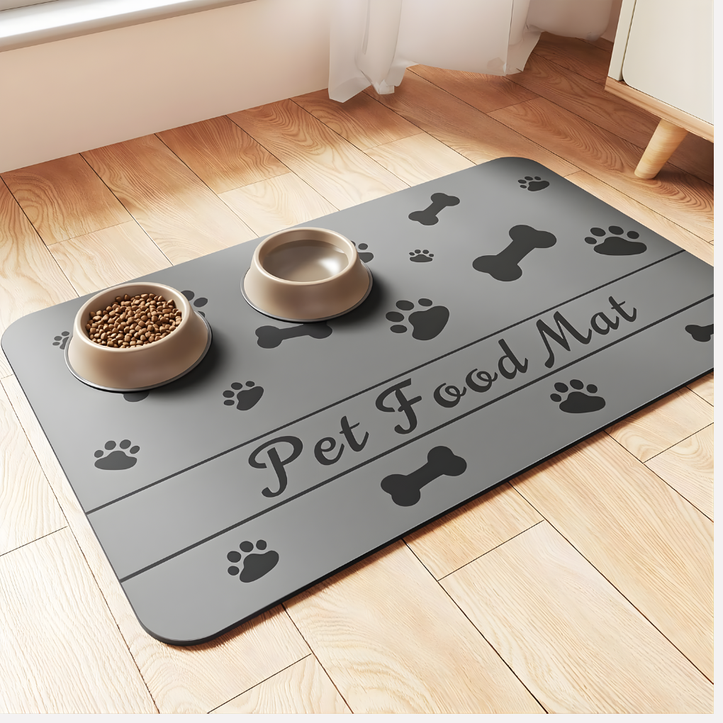 Pet Feeding Mat Absorbent Placemat