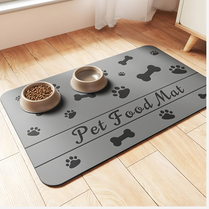 Pet Feeding Mat Absorbent Placemat