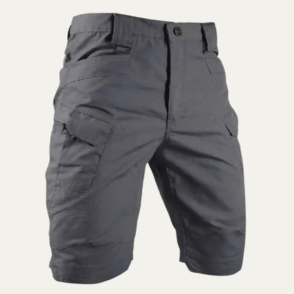 Men's Cargo Shorts Summer Casual Cotton Beige