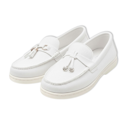 Comfortable Classic Leather Slip On Shoes - VibreMode