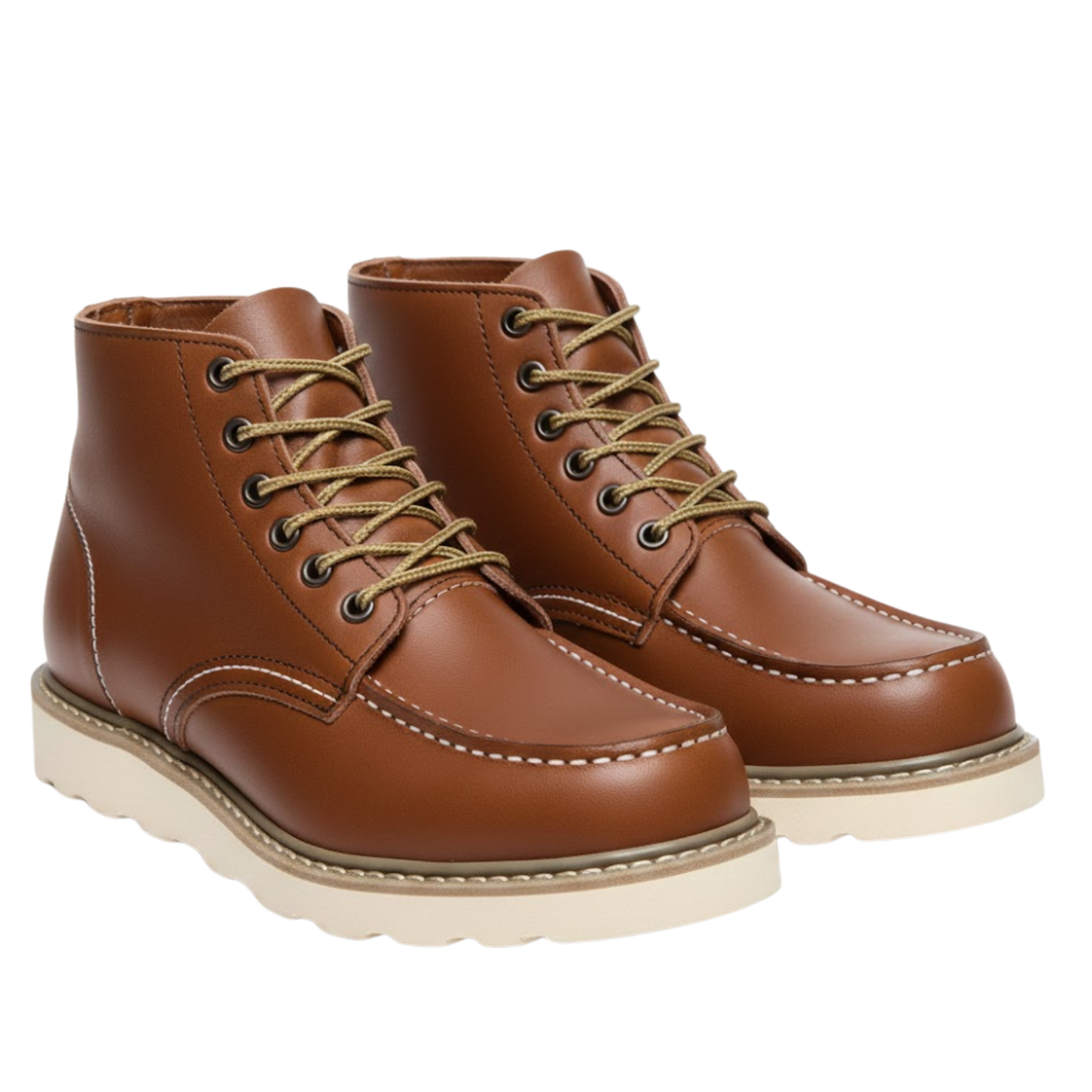 Insulated Waterproof Mens Leather Snow Boots
