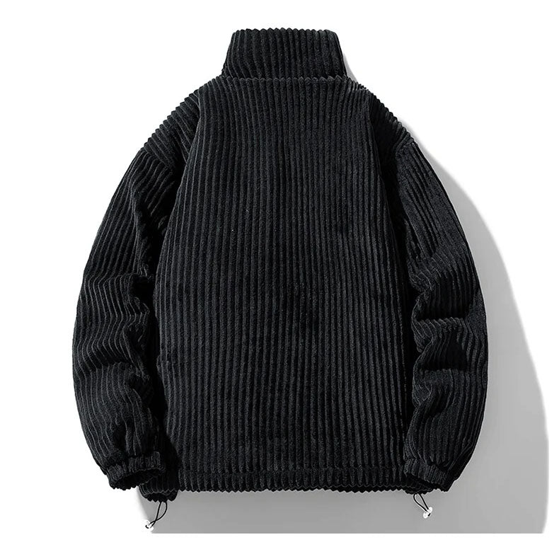 Quilted Corduroy Jacket Bordeaux