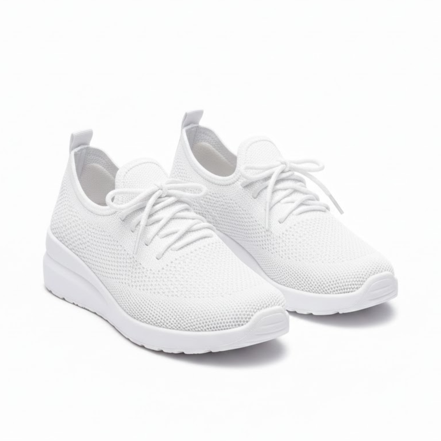 Women's Lightweight Airy Mesh Wedge Sneakers Casual Walking Shoes