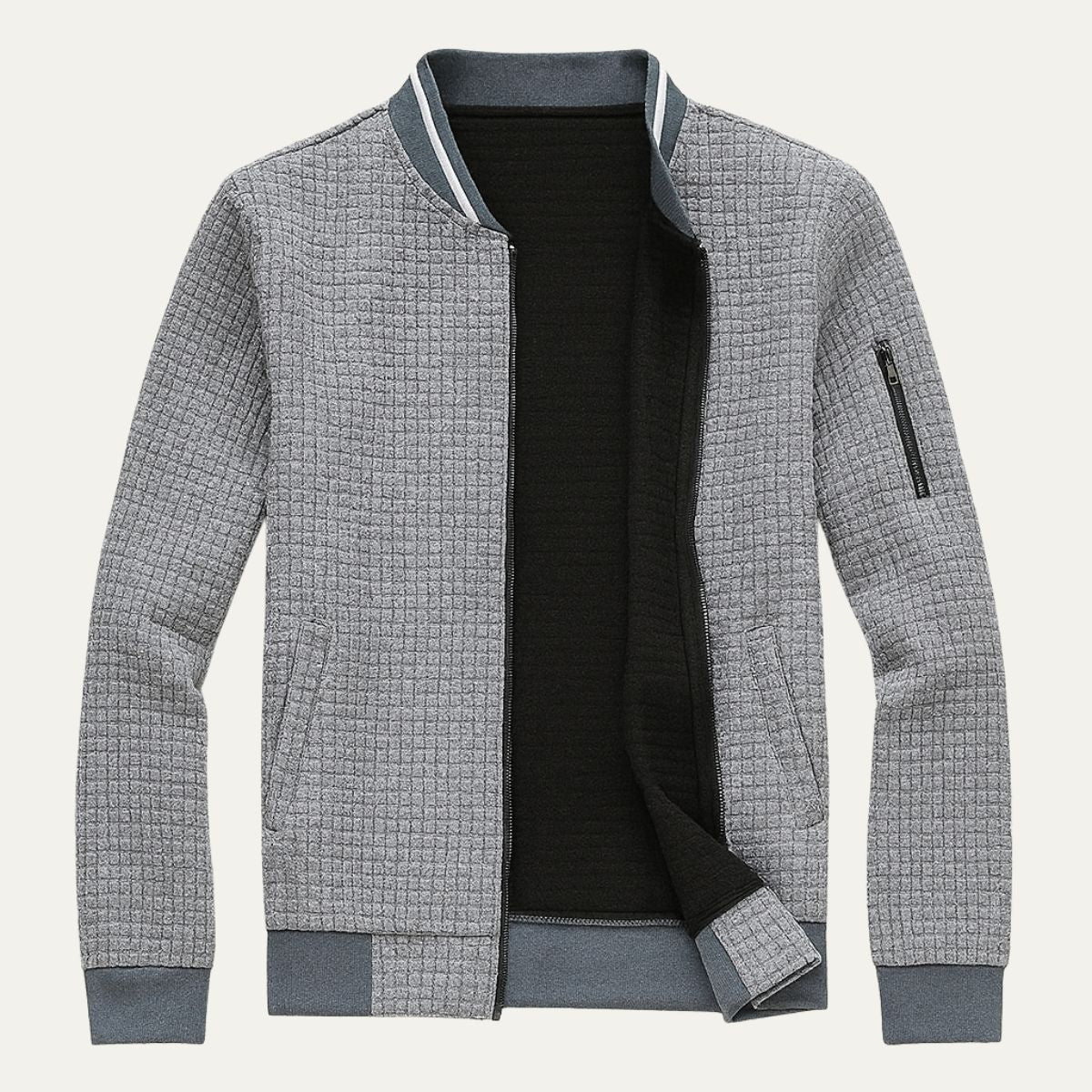 Oakshade Quilted Jacket Casual Zip Up Coat