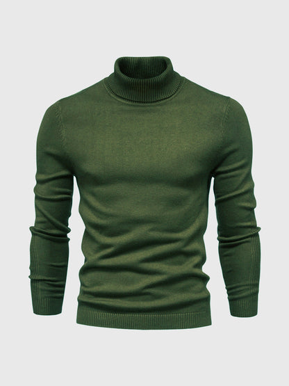 Men's Turtleneck Sweater Washable