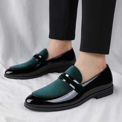 Men's Italian Leather Penny Loafers