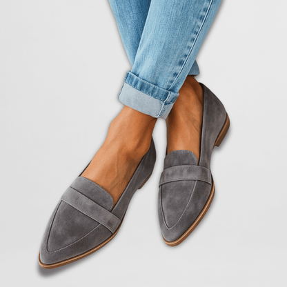 Comfortable Women's Suede Slip-On Loafers Flat Shoes