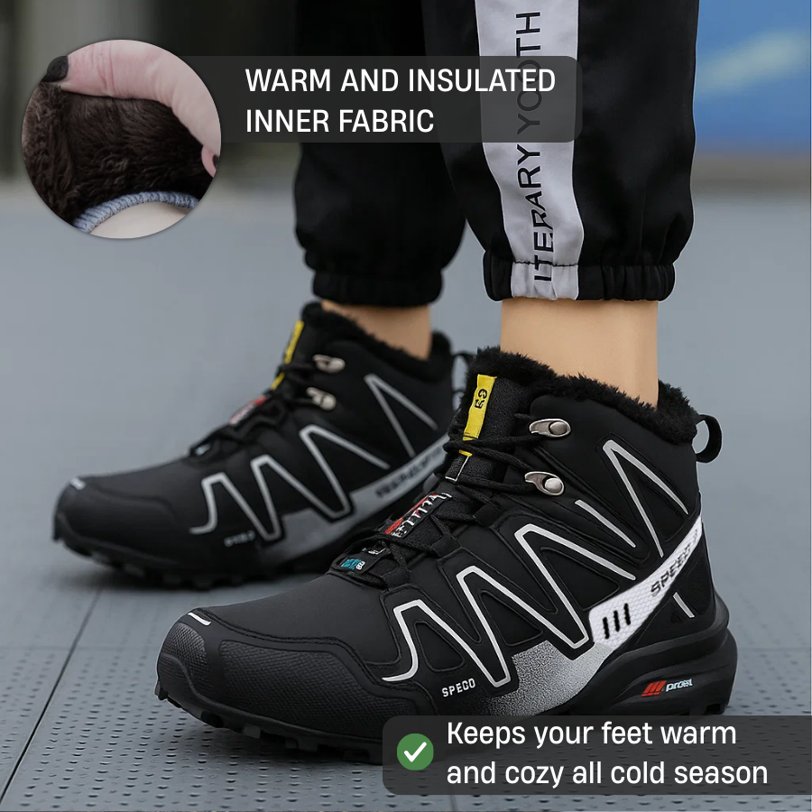 Warm Waterproof Hiking Boots for Men and Women