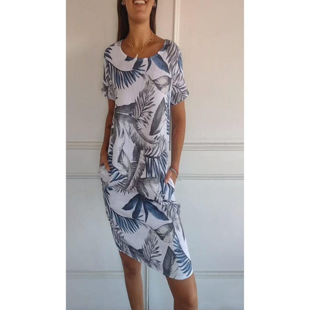 Women's Round Neck Casual Dress
