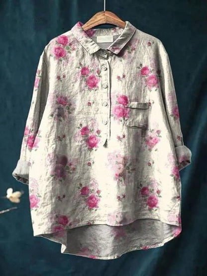 Lovely Flower Women's Blouse