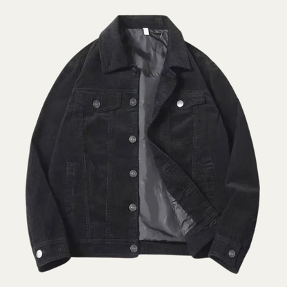 Men's Corduroy Button Up Jacket