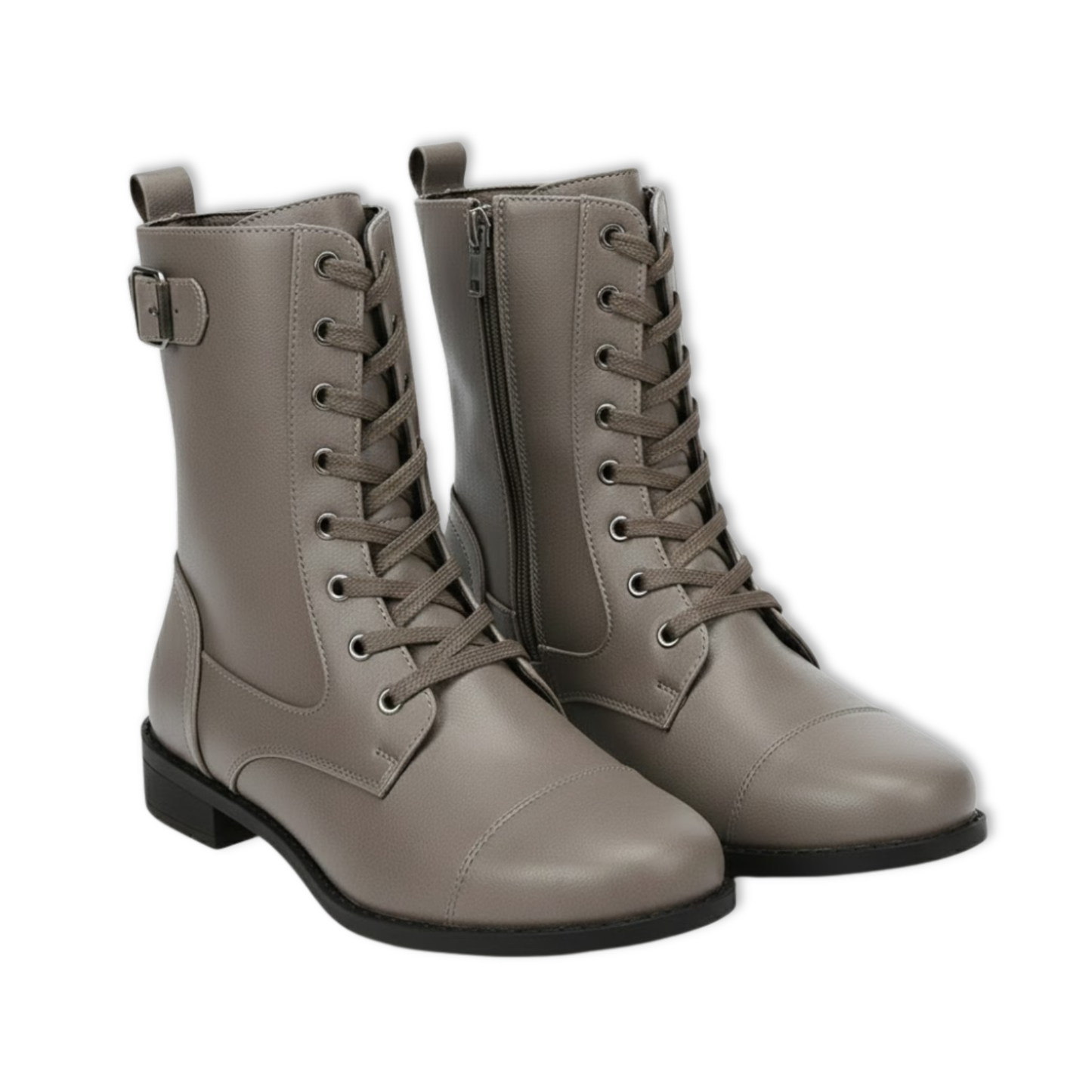 Classic Ankle Boots Women Low Block Heel Boots