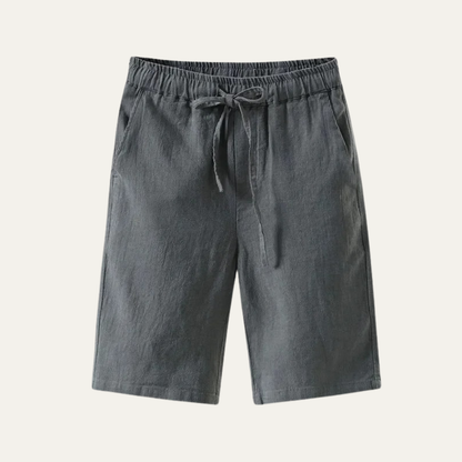 Men's Linen Beach Shorts Lightweight