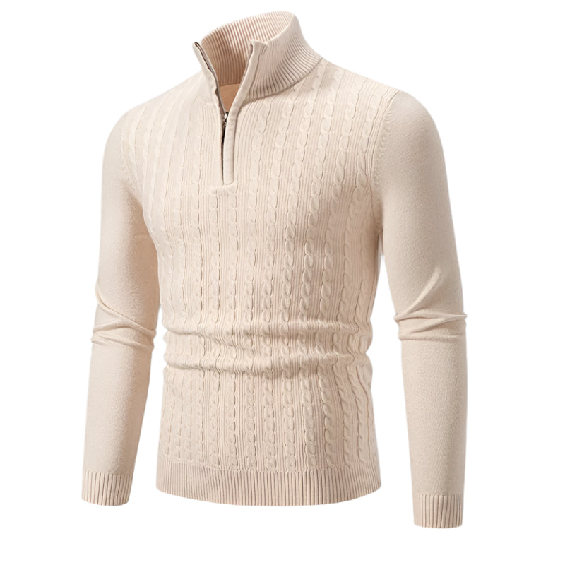 Gstaad Men's Quart Zip Sweater