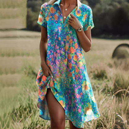 Women's Summer Dress Comfortable Cotton