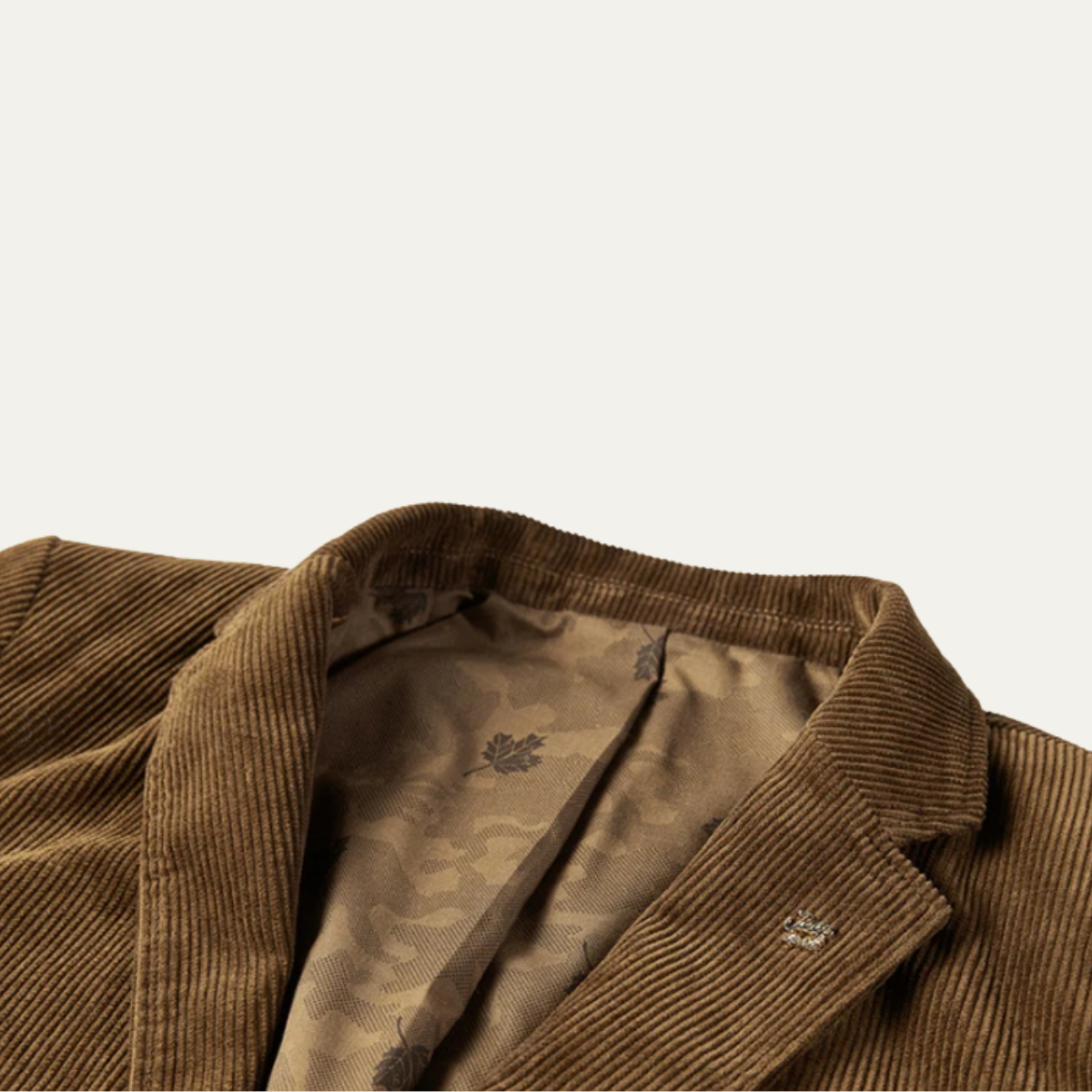 Men's Corduroy Blazer Elbow Patches