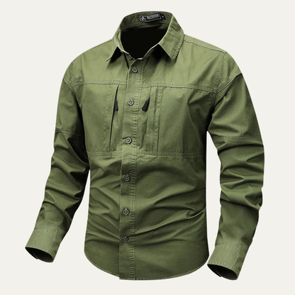 Men's Tactical Sweater With Pockets - VibreMode