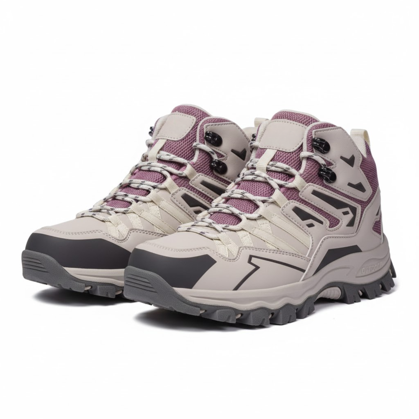 Waterproof Insulated Women's Hiking Boots Warm and Grip Outdoor Shoes